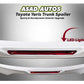 Toyota Yaris Trunk Spoiler – Stylish and sporty accessory designed for enhanced rear aerodynamics and vehicle aesthetics.
