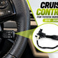 Toyota Yaris cruise control stalk shown with steering wheel controls and product assembly