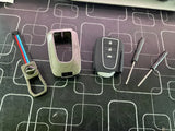 Toyota Yaris metal key cover offering stylish design, durability, and superior key protection.
