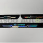 Toyota door sill plate sticker plastic carbon fiber anti scratch scuff protector 4 piece set for car door entry protection