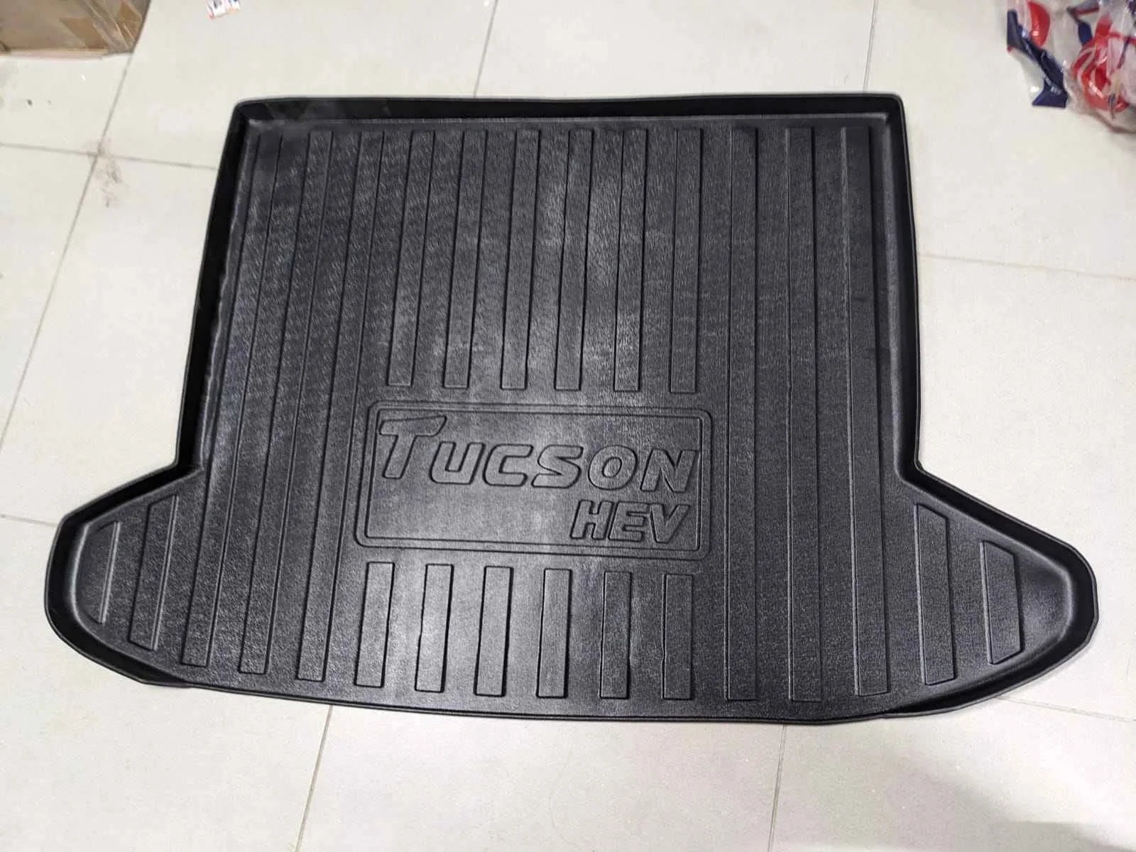 Trunk Mat PVC Material for Hyundai Tucson HEV 2025