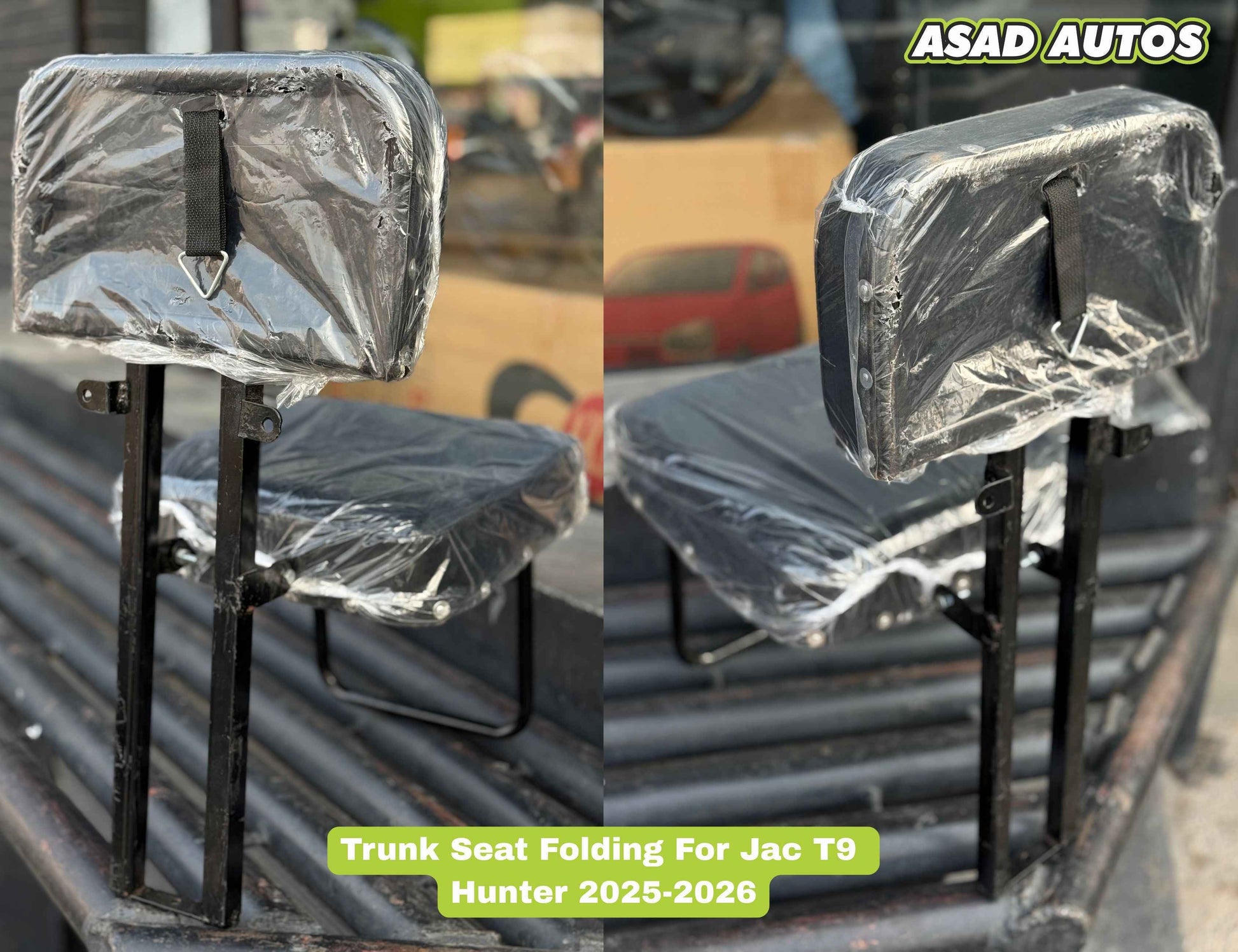 Trunk Seat Folding for JAC T9 Hunter 2025–2026 – Custom Fit