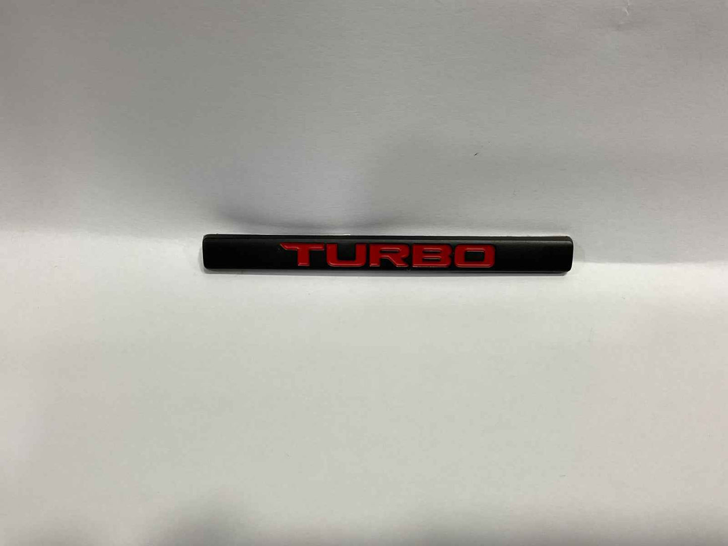 Turbo Monogram Emblem Logo – Premium Car Badge for a Sporty Look