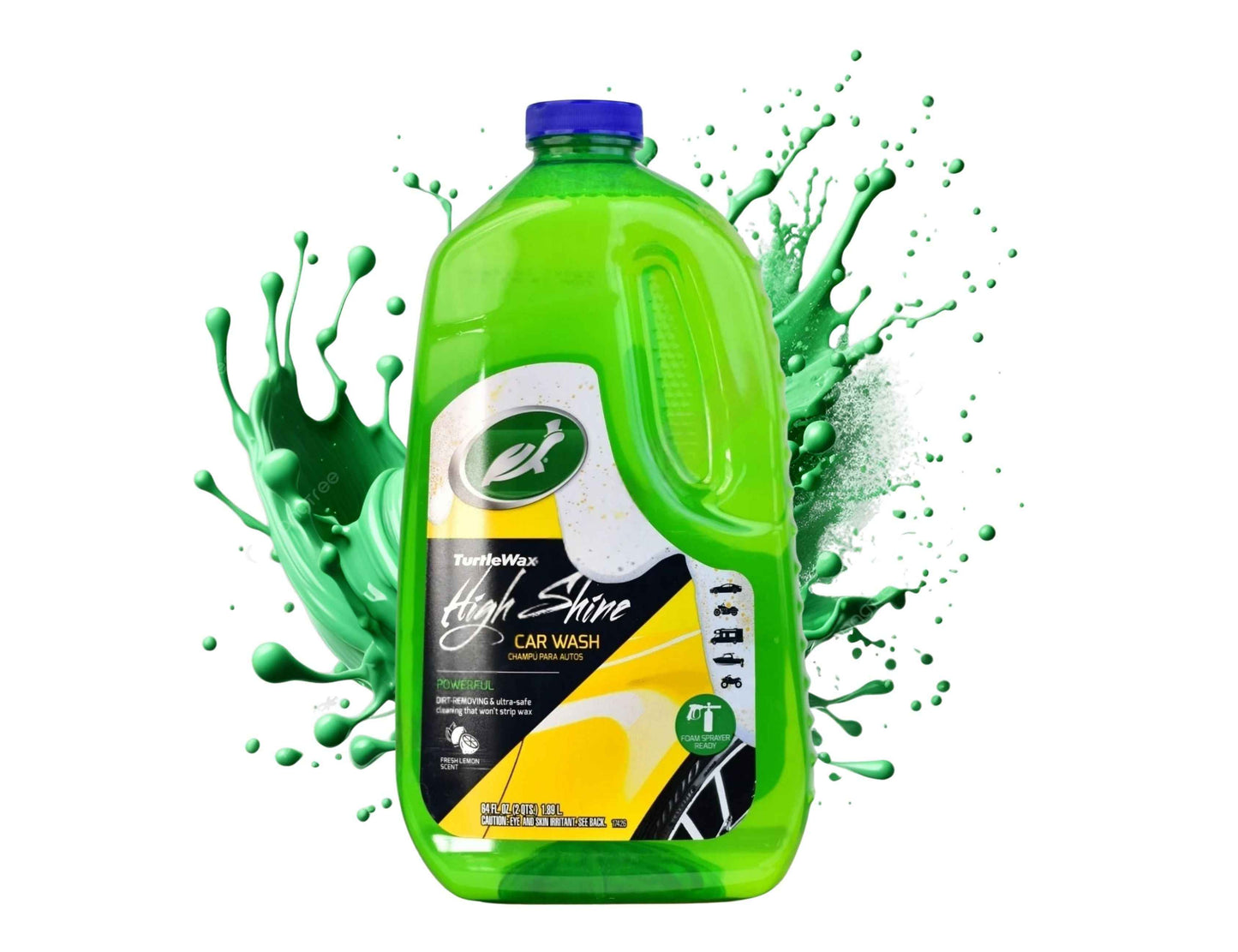 Turtle Wax High Shine Car Wash 1890ml
