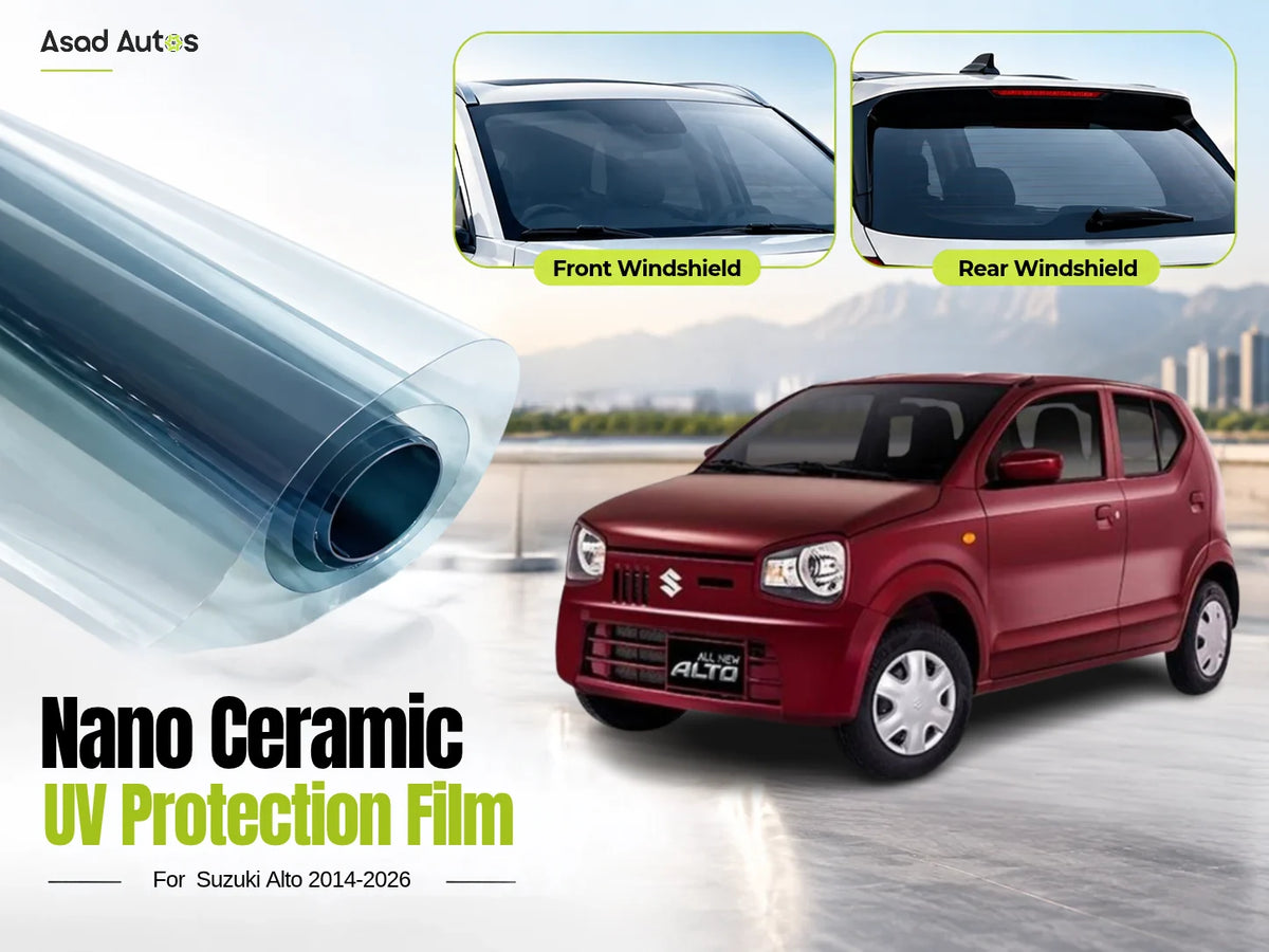 UV Rays Protected Sun Control Window Films for Suzuki Alto 2014-2026