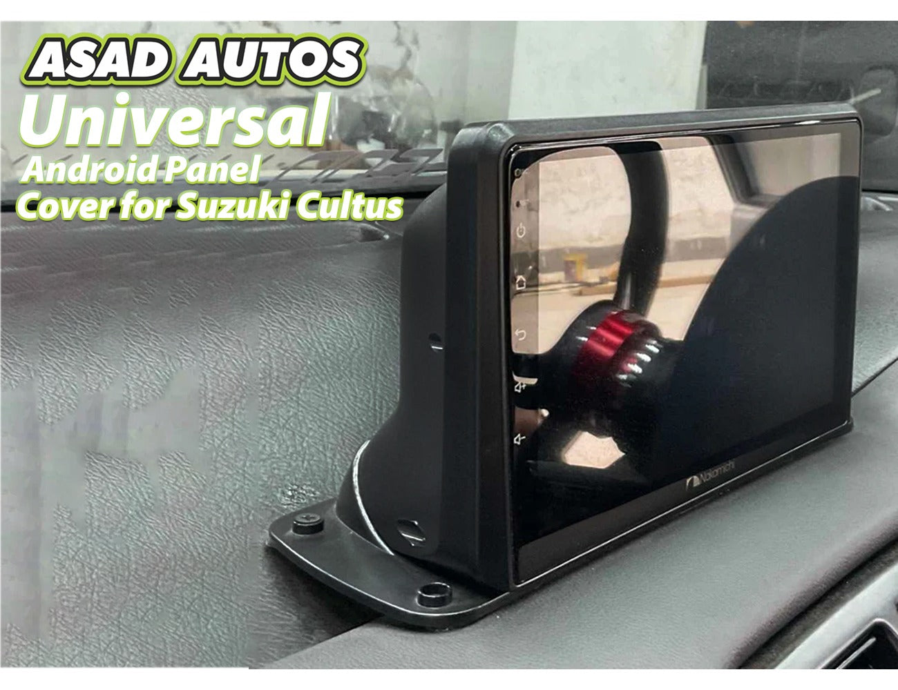 Universal Android Panel Cover for Suzuki Cultus Nero Style – Fits 2000 to 2017 Models

