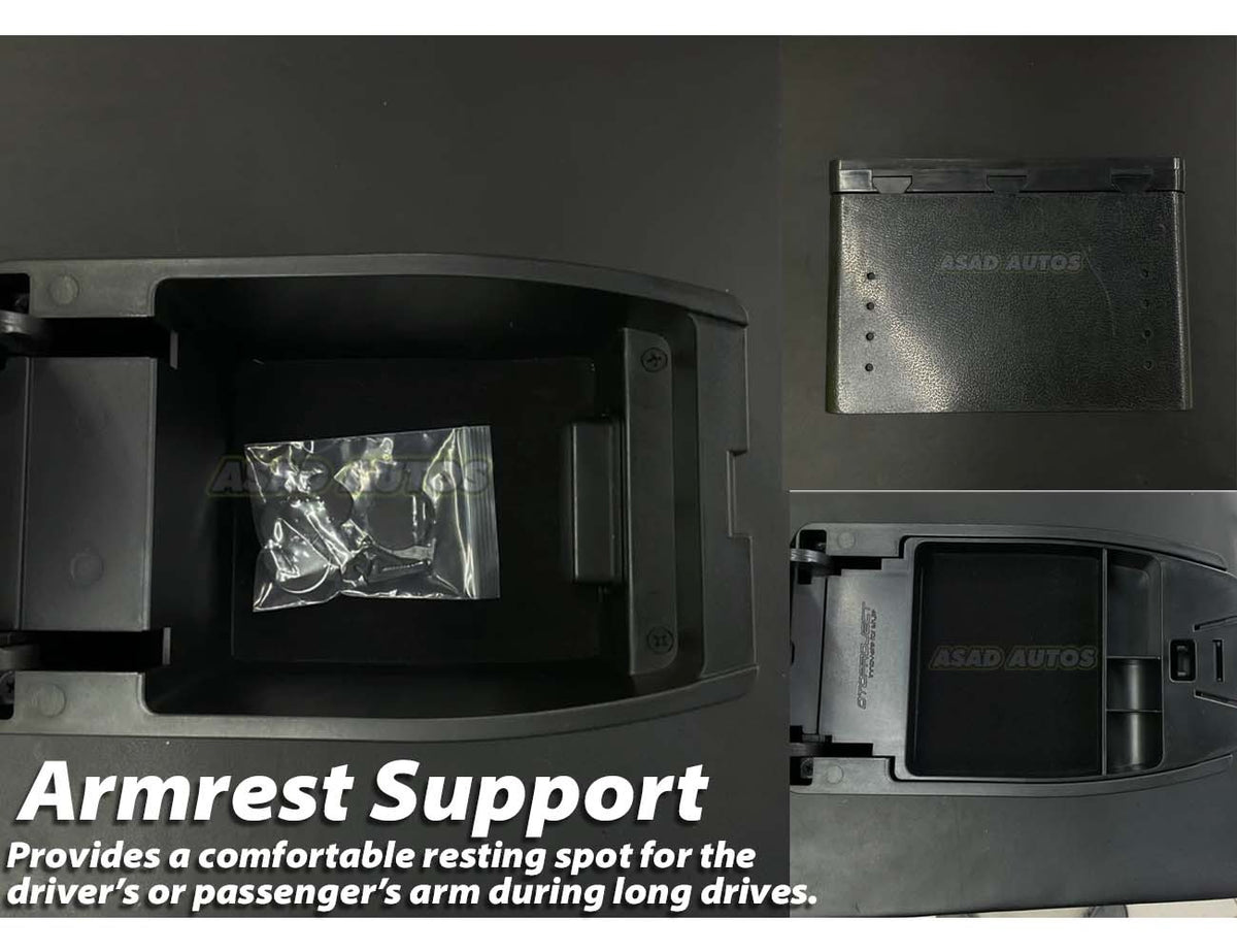 Car Console Box Feature Universal Car Arm Console Box - Stylish & Functional – Asad Autos