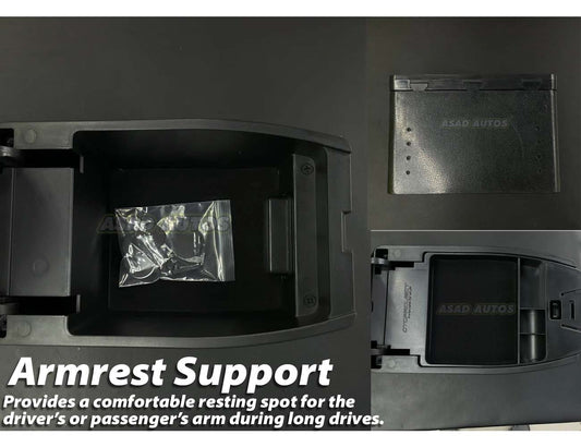 Universal Car Arm Console Box with ergonomic design, extra storage, and compatibility for most car models.
