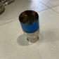 "Universal Car HKS Muffler Exhaust Small Silencer Tip made from stainless steel, designed for durability and sporty performance."
