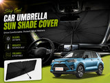 Universal Foldable Windshield Sun Shade for Toyota Raize 2020–2025 – Heat & UV Protection Umbrella