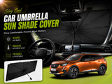 Universal Umbrella Windshield Sun Shade for Peugeot 2008 2022–2025 – Foldable UV Heat Protector