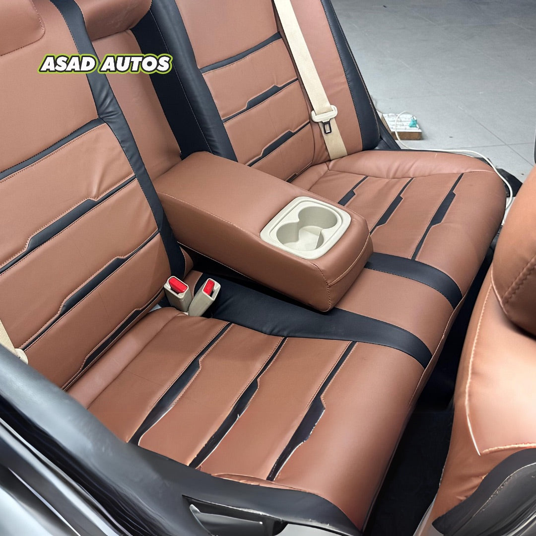 Custom Made Japanese Synthetic Fiber Seat Covers for City 22