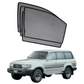 Quik Snap Window Sun Shades (Car Pardy) For Toyota Land Cruiser 1993 - 1997 SUV