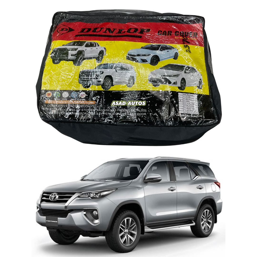 Premium Waterproof Top Cover (Japanese Quality) for Toyota Fortuner 2015-2023