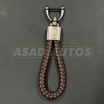 Durable and Stylish Car Key Chains/Rings for Suzuki - High-Quality Alloy and Microfiber Design