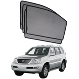 Quik Snap Window Sun Shades (Car Pardy) For Lexus Prado GX 2003-2008 SUV