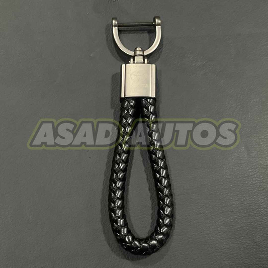 Durable and Stylish Car Key Chains/Rings for Toyota - High-Quality Alloy and Microfiber Design