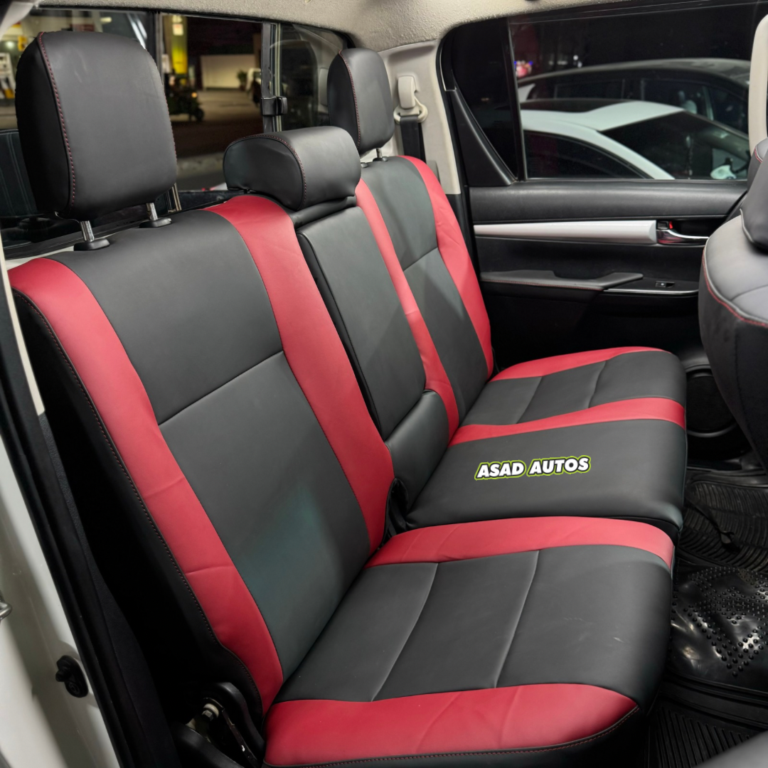 Bespoke Car Seat Covers for Toyota Hilux Revo