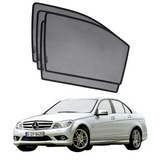 Quik Snap Window Sun Shades (Car Pardy) For Mercedes C Class 2007-2014 VIP Sedan