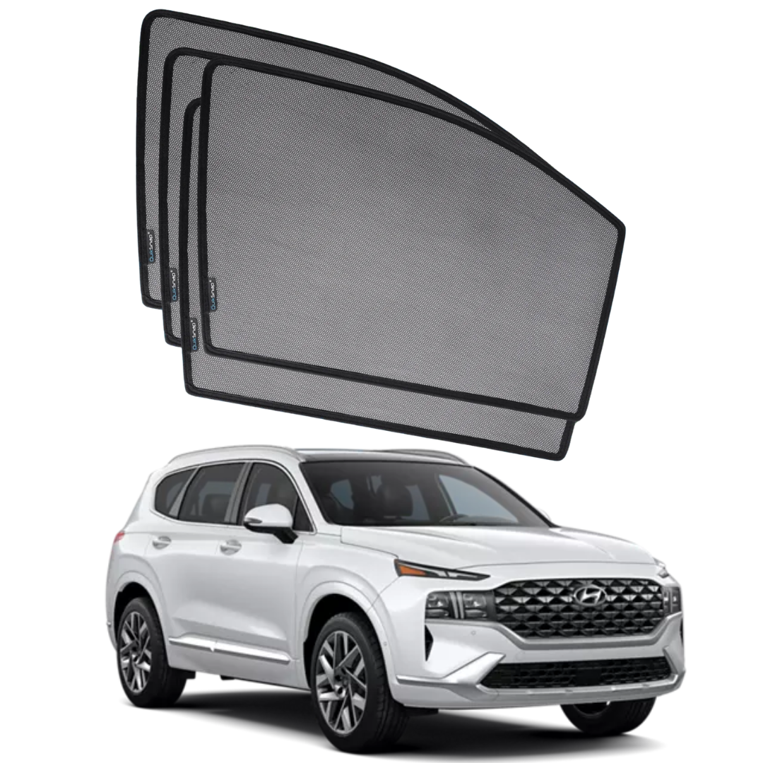 Quik Snap Window Sun Shades (Car Pardy) For Hyundai Santa Fe 2023-2024 SUV