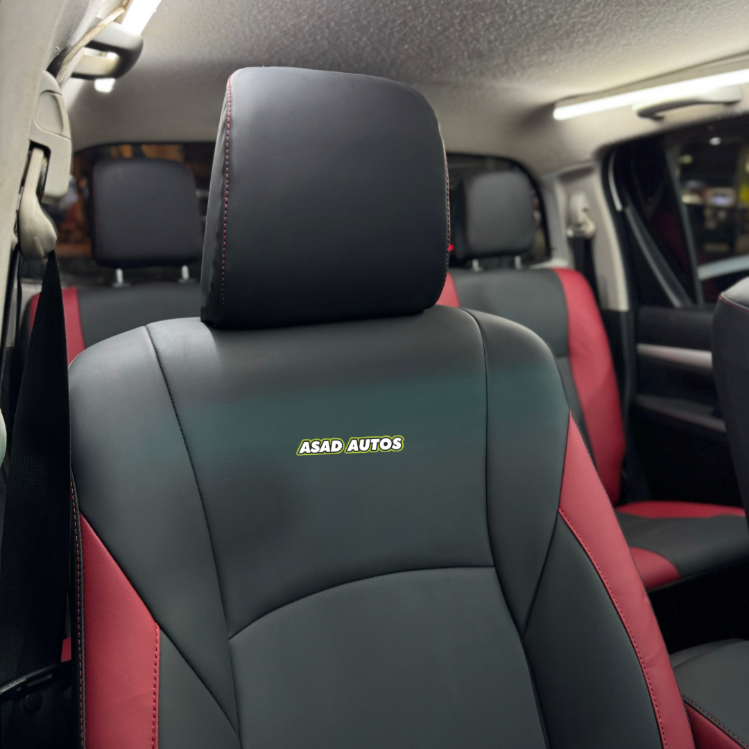 Bespoke Car Seat Covers for Toyota Hilux Revo