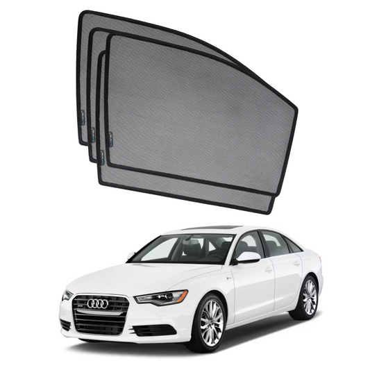 Quik Snap Window Sun Shades (Car Pardy) For Audi A6 2012-2023 VIP Sedan