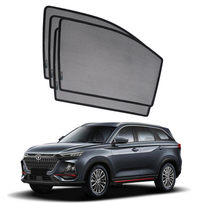 Quik Snap Window Sun Shades (Car Pardy) For Changan Oshan X7 2022-2023 Crossover