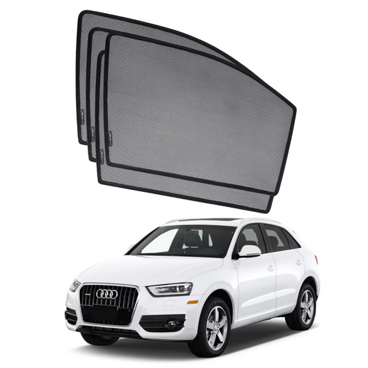 Quik Snap Window Sun Shades (Car Pardy) For Audi Q3 2015-2020 Crossover
