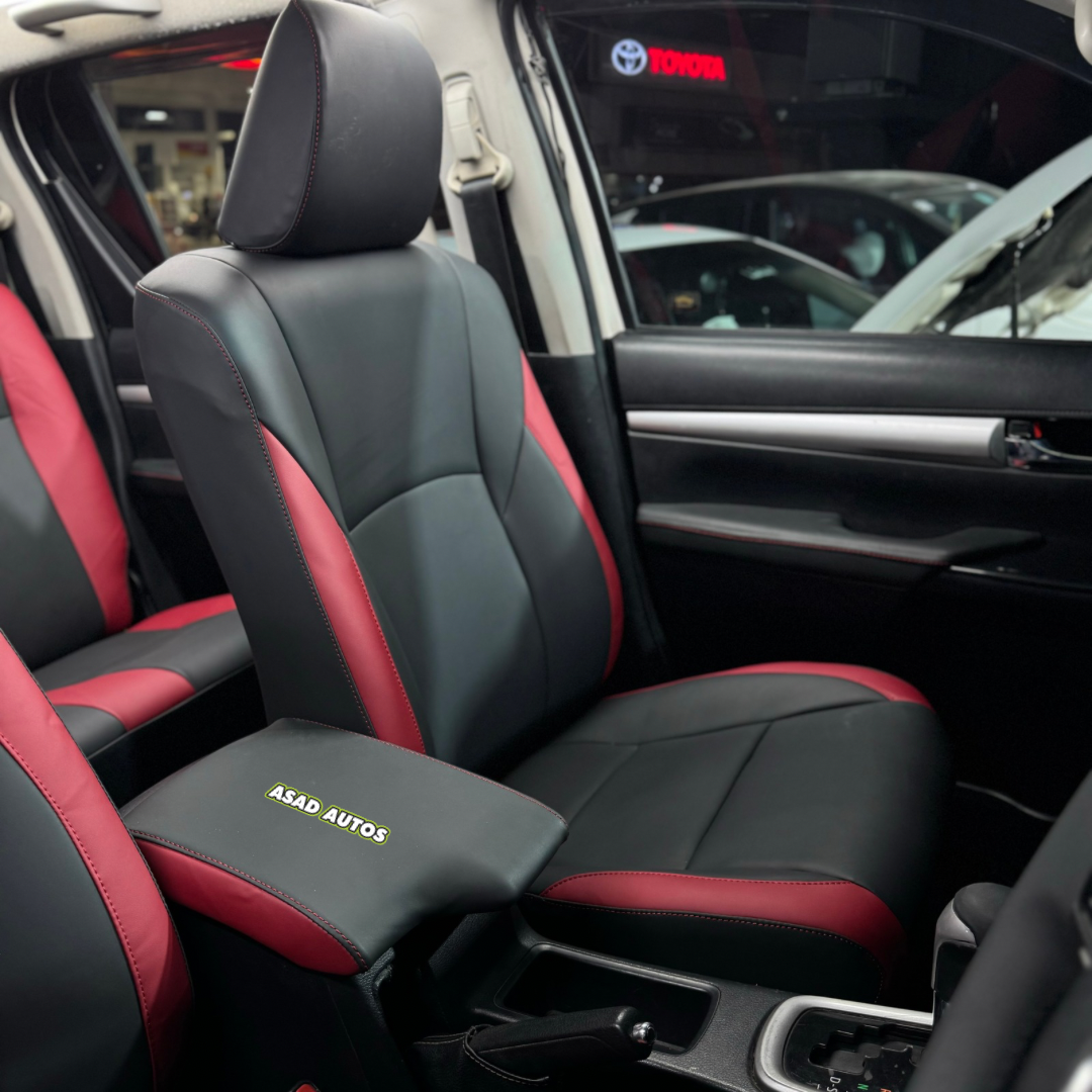 Bespoke Car Seat Covers for Toyota Hilux Revo