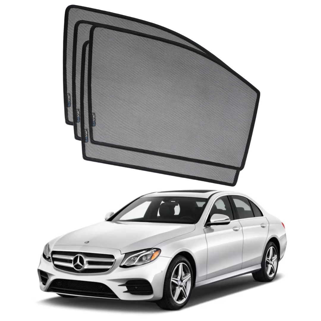 Quik Snap Window Sun Shades (Car Pardy) For Mercedes E Class 2017-2022 VIP Sedan