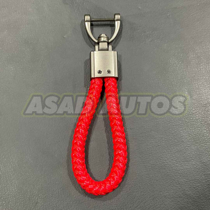 Durable and Stylish Car Key Chains/Rings for Honda - High-Quality Alloy and Microfiber Design