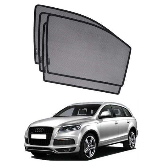 Quik Snap Window Sun Shades (Car Pardy) For Audi Q7 2007-2015 Crossover