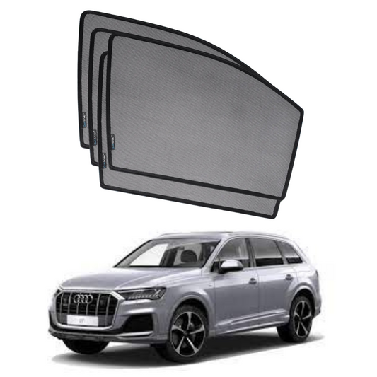 Quik Snap Window Sun Shades (Car Pardy) For Audi Q7 2016-2023 Crossover