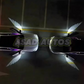 Universal 2 Pcs Car Door Projector Angel Wings Light: