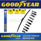 Goodyear Flat Silicone Wiper Blades For Honda Accord