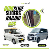QuikSlide Sliders Railing Curtains For Nissan Roox Gen2 2020-2025