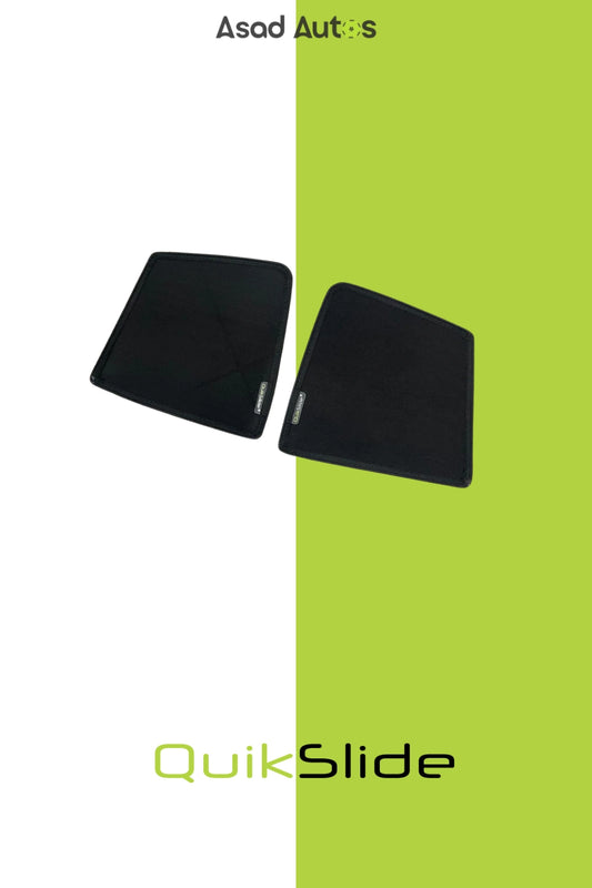 Upgrade&nbsp;your Kia Sportage from 2018 to 2024 with QS | QuikSlide Window Sun Shades — a stylish and functional addition to your crossover
