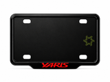 Vantiq premium fitted-style number plate for Toyota Yaris 2018–2026