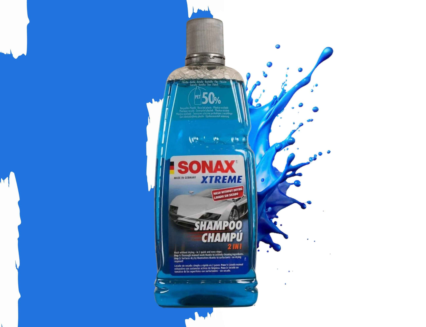 Sonax Xtreme Shampoo Champú 2-in-1 1000ml | Wash & Wax Protection