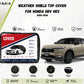 Weather Shield Top Cover for Honda HR-V HEV 2025–2026 featuring a vehicle-specific window guard design that helps protect against rain,