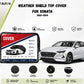 Weather Shield Top Cover for Hyundai Sonata 2022–2024 featuring a vehicle-specific window guard design that helps protect against rain, sunlight