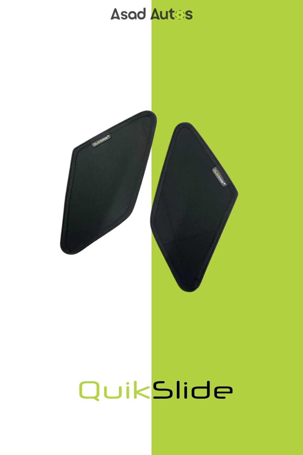 QS QuikSlide custom fit Quarters installed on Kia Sportage L HEV 2025-2026