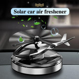 Helicopter Shape Solar Car Air Diffuser
