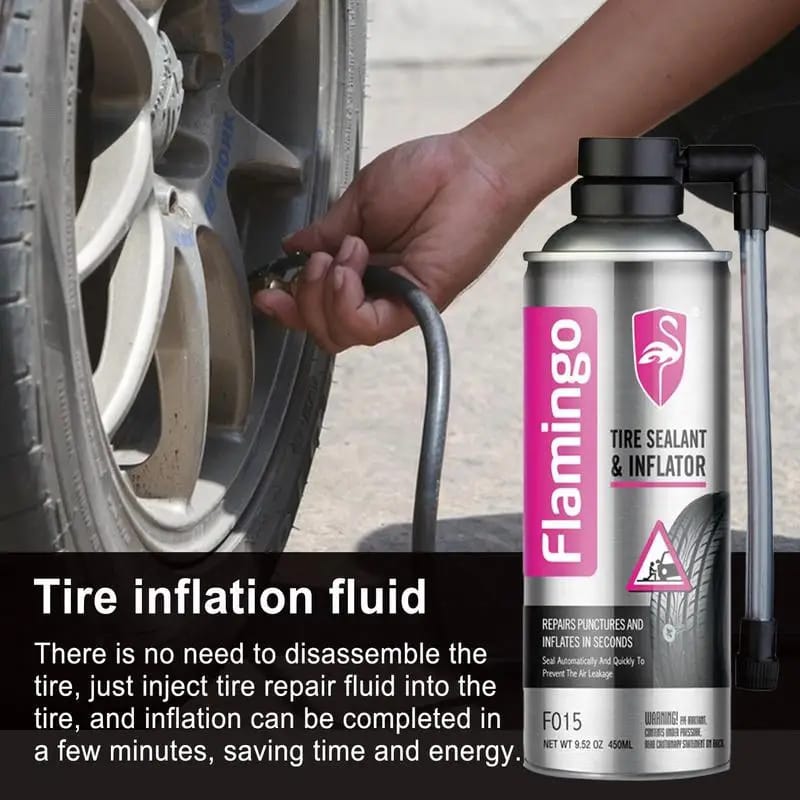 New Flamingo Car Tire Repair Fluid (Car tire sealer/puncture repair spray)