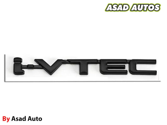 i-VTEC Car Emblem Monogram – Premium Quality