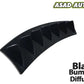 Sleek Black Bumper Diffuser for Toyota Corolla (2014-2024) | Stylish & Aerodynamic