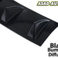 Sleek Black Bumper Diffuser for Toyota Corolla (2014-2024) | Stylish & Aerodynamic