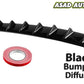 Sleek Black Bumper Diffuser for Toyota Corolla (2014-2024) | Stylish & Aerodynamic