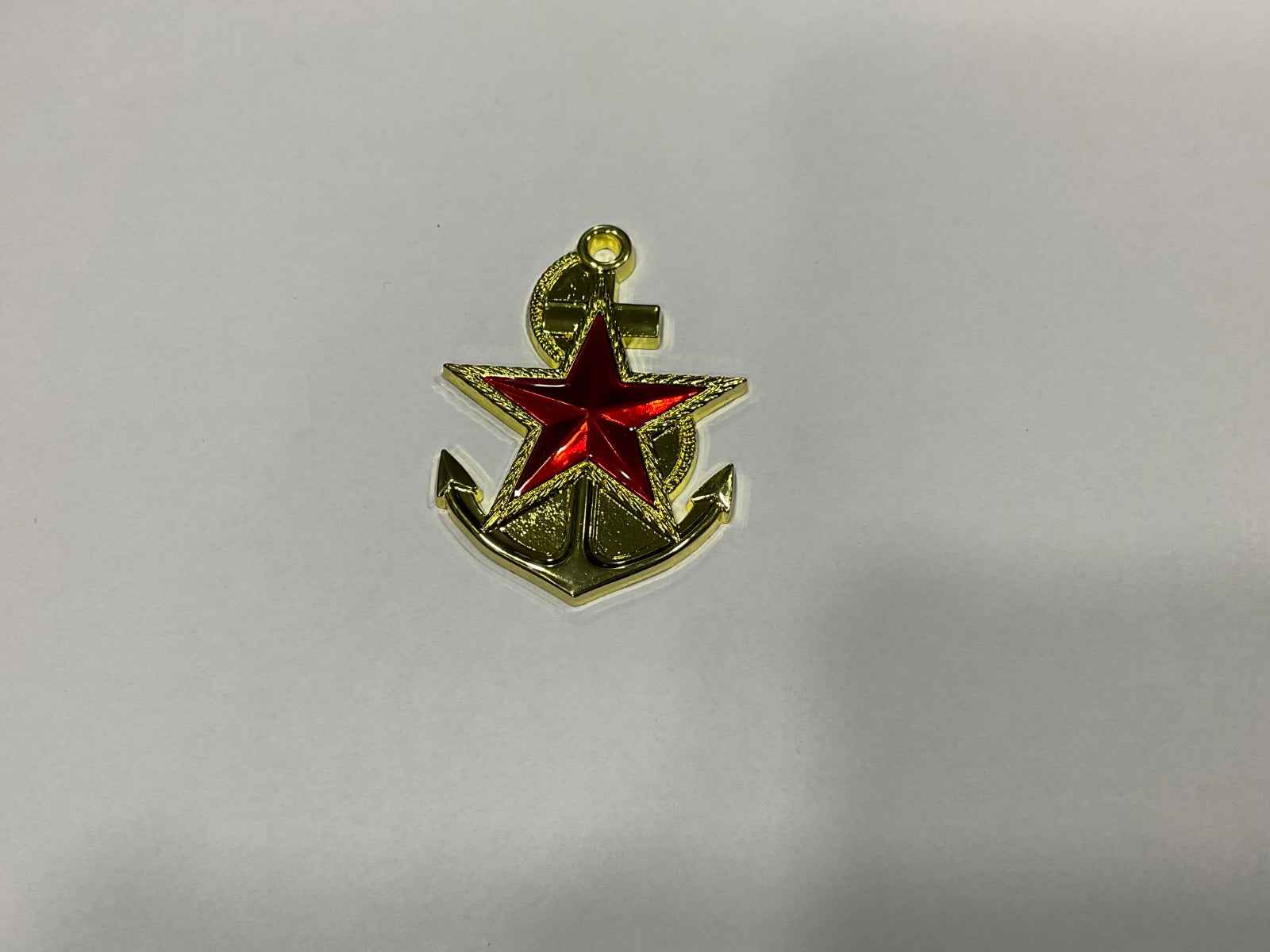 Star Emblem Badge – Universal Monogram Logo for Car Hood, Grille, or Trunk