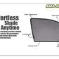 QS Window Sun Shades (Car Pardy) For Suzuki	Alto	2019-2025 Hatchback